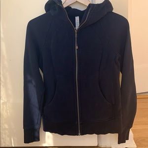 Navy Lululemon Scuba Hoodie Size 6